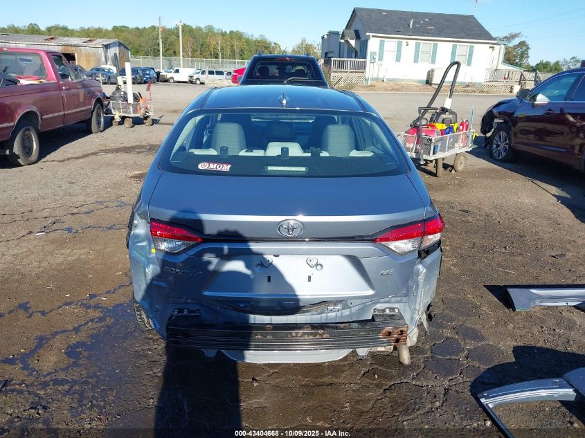 2020 Toyota Corolla Le VIN: 5YFEPRAE9LP083812 Lot: 43404668