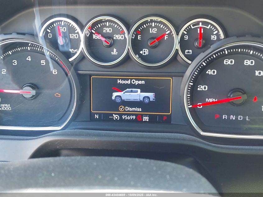 2022 Chevrolet Silverado 1500 Ltd 4Wd Short Bed Rst VIN: 1GCUYEEL4NZ155566 Lot: 43404689