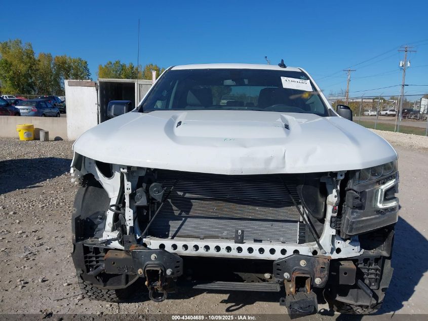 2022 Chevrolet Silverado 1500 Ltd 4Wd Short Bed Rst VIN: 1GCUYEEL4NZ155566 Lot: 43404689