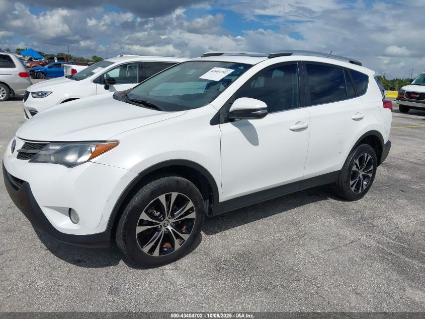 2015 Toyota Rav4 Limited VIN: 2T3YFREV6FW166733 Lot: 43404702