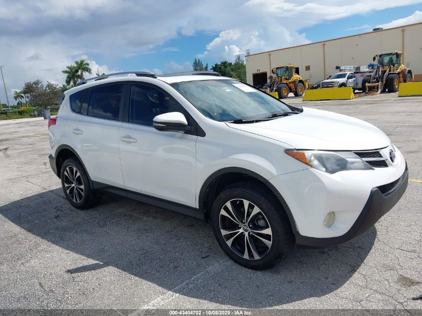 2015 Toyota Rav4 Limited VIN: 2T3YFREV6FW166733 Lot: 43404702