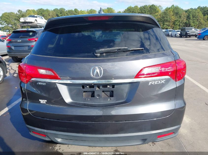 2015 Acura Rdx VIN: 5J8TB4H56FL001614 Lot: 43404711