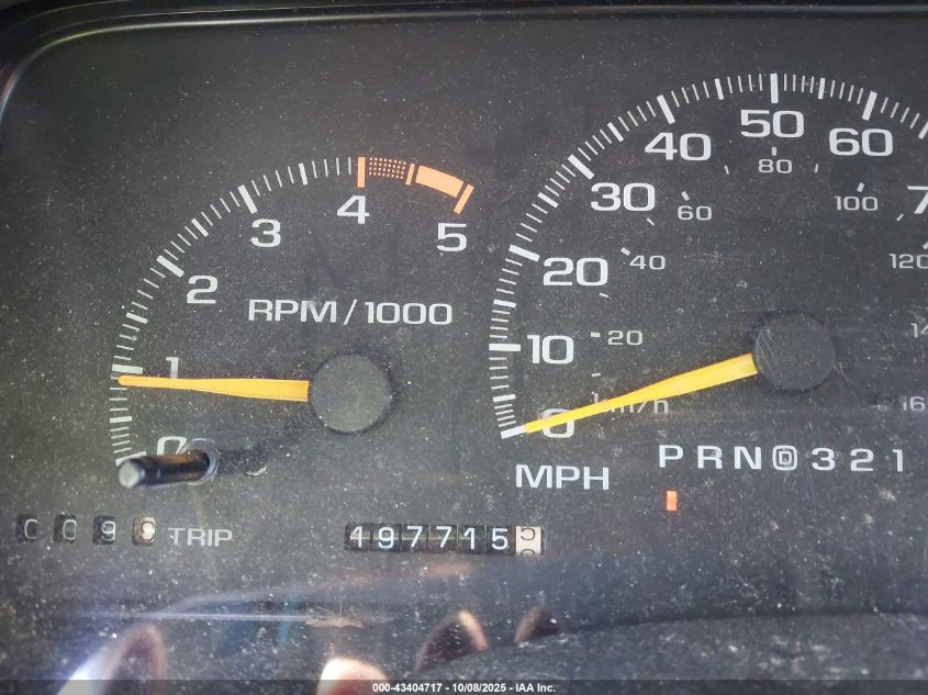 1995 GMC Suburban C1500 VIN: 3GKEC16K6SG501988 Lot: 43404717