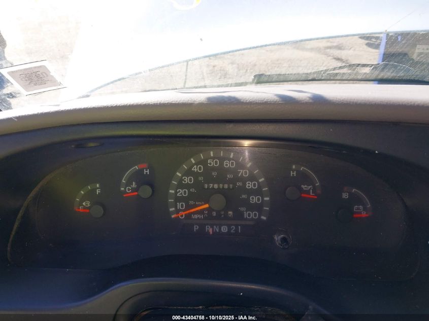 1999 Ford E-250 Commercial/Recreational VIN: 1FTPS24L4XHA67561 Lot: 43404758