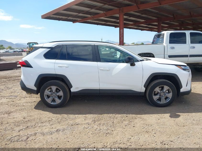 2025 Toyota Rav4 Hybrid Le VIN: 4T3LWRFV6SU167030 Lot: 43404790