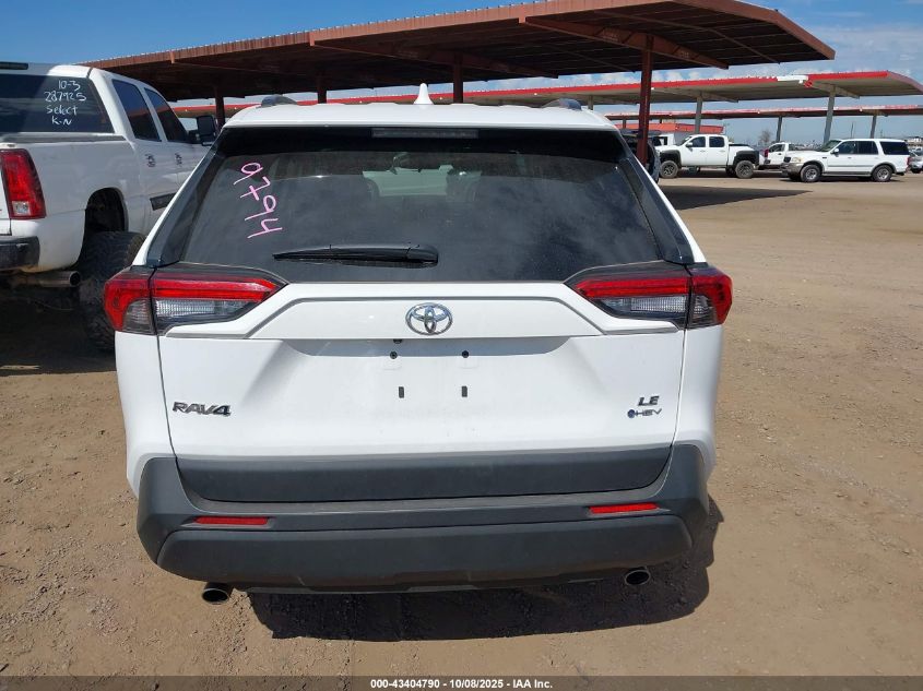 2025 Toyota Rav4 Hybrid Le VIN: 4T3LWRFV6SU167030 Lot: 43404790