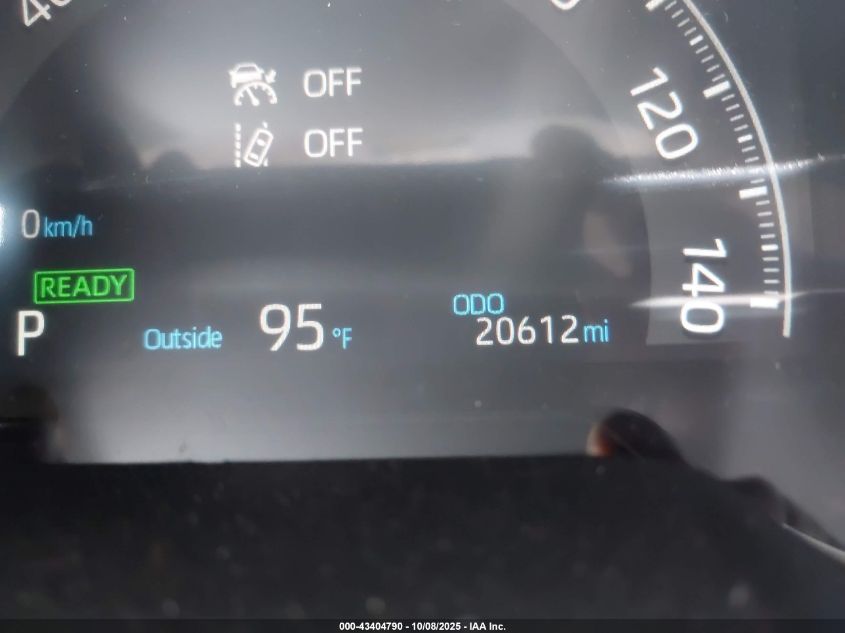 2025 Toyota Rav4 Hybrid Le VIN: 4T3LWRFV6SU167030 Lot: 43404790