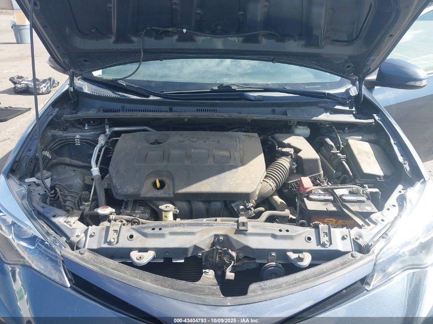 2019 Toyota Corolla Se VIN: 2T1BURHE0KC222967 Lot: 43404793