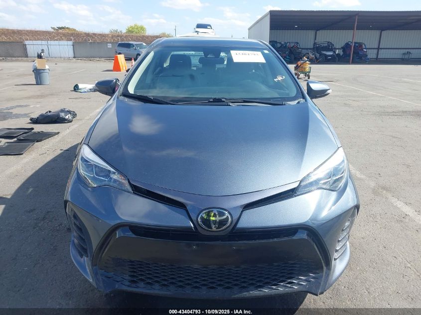 2019 Toyota Corolla Se VIN: 2T1BURHE0KC222967 Lot: 43404793