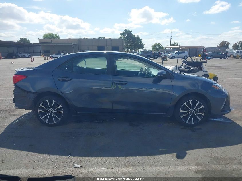 2019 Toyota Corolla Se VIN: 2T1BURHE0KC222967 Lot: 43404793