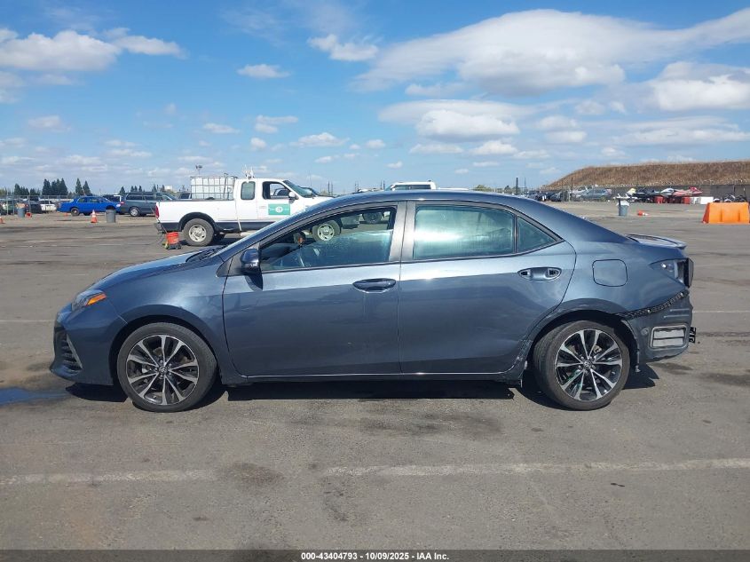 2019 Toyota Corolla Se VIN: 2T1BURHE0KC222967 Lot: 43404793