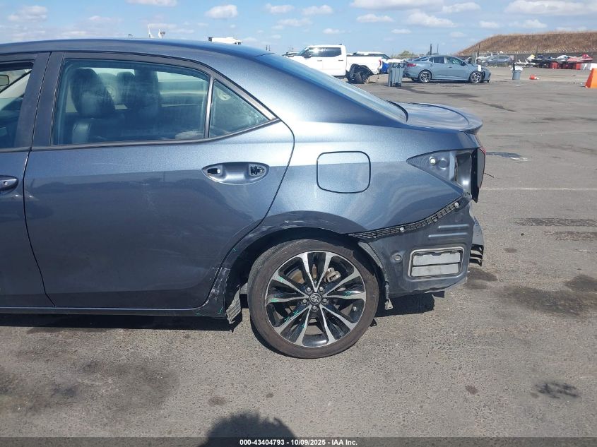 2019 Toyota Corolla Se VIN: 2T1BURHE0KC222967 Lot: 43404793