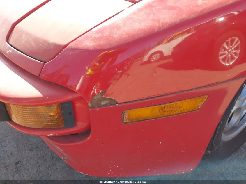 1984 Porsche 944 VIN: WP0AA0942EN453490 Lot: 43404813