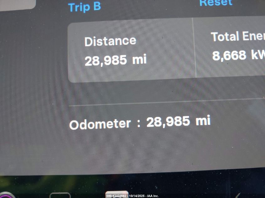 2024 Tesla Model Y Performance Dual Motor All-Wheel Drive VIN: 7SAYGDEF5RA312879 Lot: 43404862