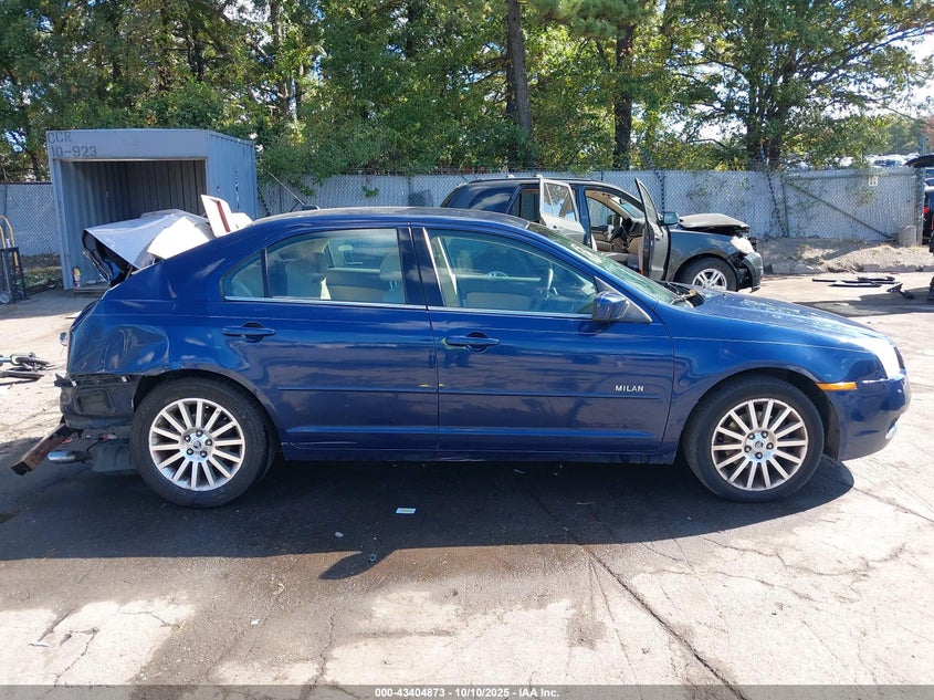2007 Mercury Milan V6 Premier VIN: 3MEHM08137R664872 Lot: 43404873