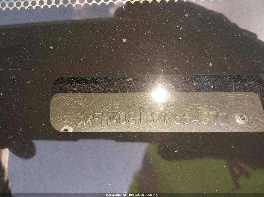 2007 Mercury Milan V6 Premier VIN: 3MEHM08137R664872 Lot: 43404873