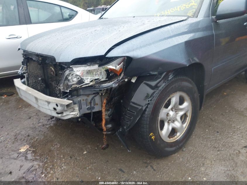 2006 Toyota Highlander VIN: JTEHD21A160040943 Lot: 43404882