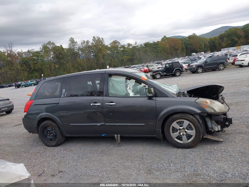 2009 Nissan Quest 3.5 VIN: 5N1BV28U09N107042 Lot: 43404891