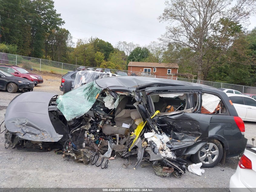2009 Nissan Quest 3.5 VIN: 5N1BV28U09N107042 Lot: 43404891