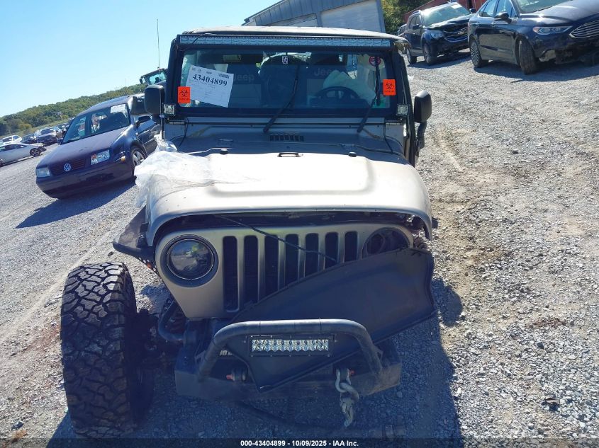 2005 Jeep Wrangler Sport VIN: 1J4FA49S25P342495 Lot: 43404899