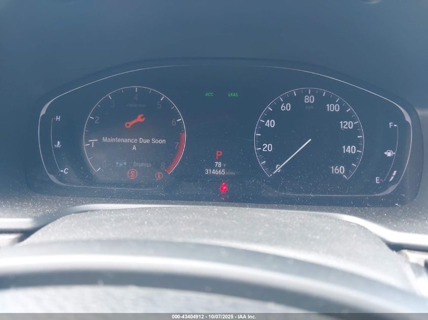 2018 Honda Accord Ex-L VIN: 1HGCV1F57JA025157 Lot: 43404912