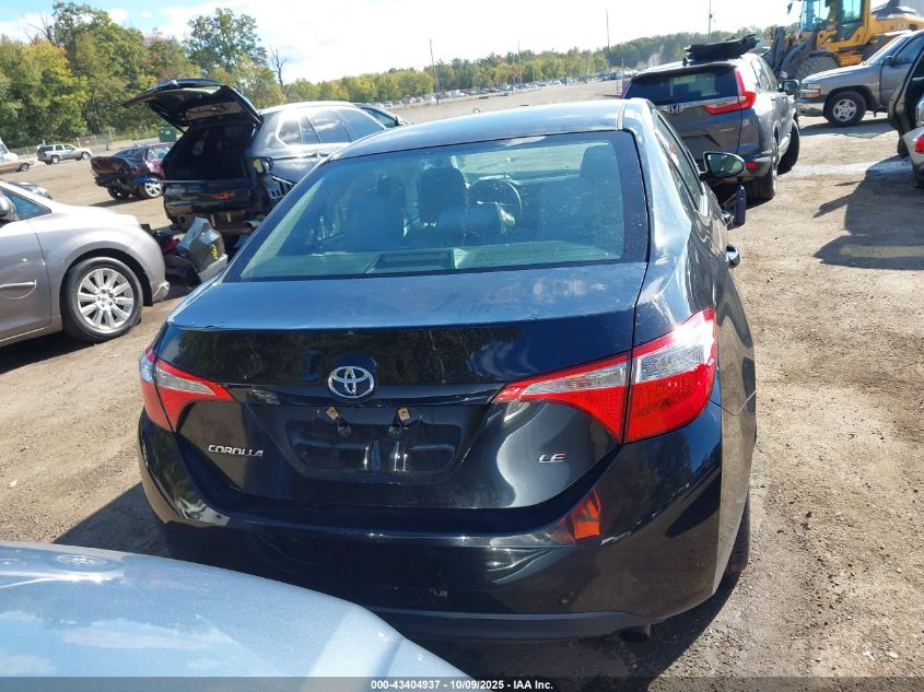 2015 Toyota Corolla Le VIN: 2T1BURHE0FC394194 Lot: 43404937