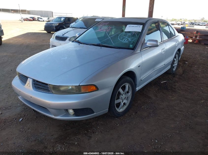 2002 Mitsubishi Galant Es V6/Gtz/Ls V6 VIN: 4A3AA46H92E129623 Lot: 43404953