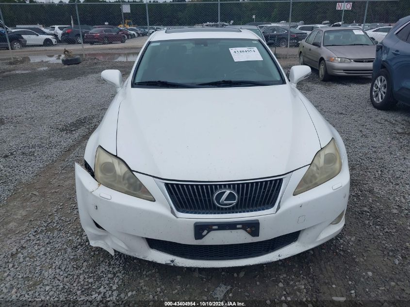 2009 Lexus Is 250 VIN: JTHCK262295030143 Lot: 43404954
