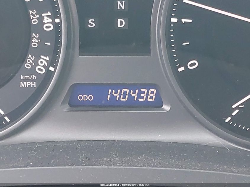 2009 Lexus Is 250 VIN: JTHCK262295030143 Lot: 43404954