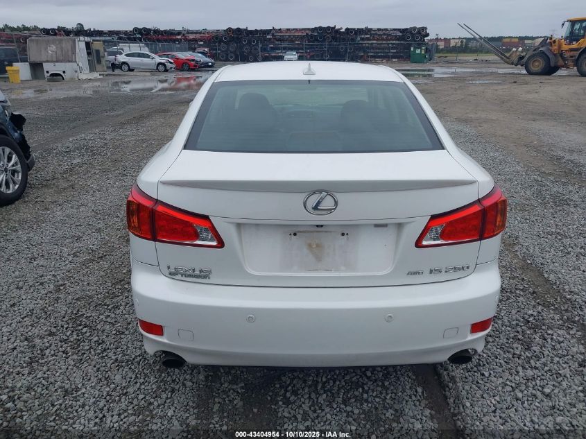 2009 Lexus Is 250 VIN: JTHCK262295030143 Lot: 43404954