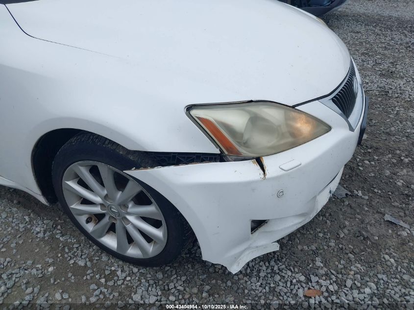 2009 Lexus Is 250 VIN: JTHCK262295030143 Lot: 43404954