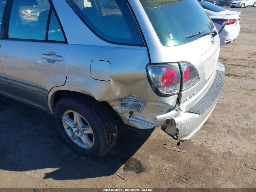 2003 Lexus Rx 300 VIN: JTJHF10U830305404 Lot: 43404973