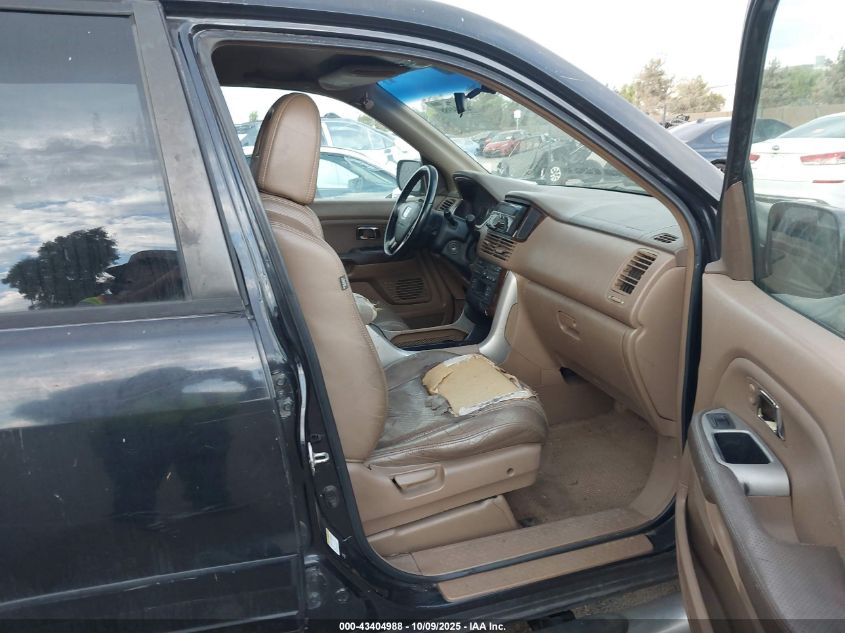 2004 Honda Pilot Ex-L VIN: 2HKYF185X4H554985 Lot: 43404988