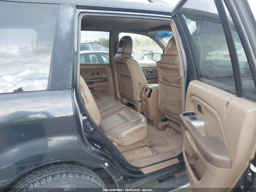 2004 Honda Pilot Ex-L VIN: 2HKYF185X4H554985 Lot: 43404988