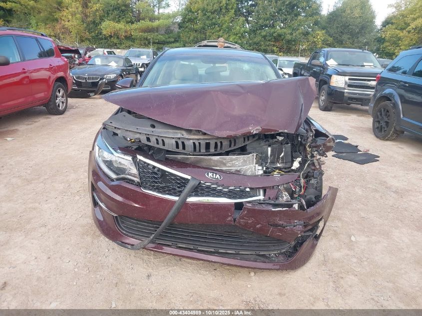 2018 Kia Optima Lx VIN: 5XXGT4L36JG240205 Lot: 43404989