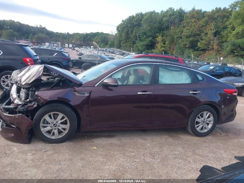 2018 Kia Optima Lx VIN: 5XXGT4L36JG240205 Lot: 43404989