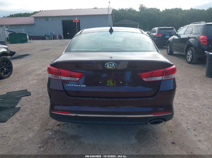 2018 Kia Optima Lx VIN: 5XXGT4L36JG240205 Lot: 43404989