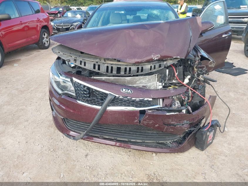 2018 Kia Optima Lx VIN: 5XXGT4L36JG240205 Lot: 43404989