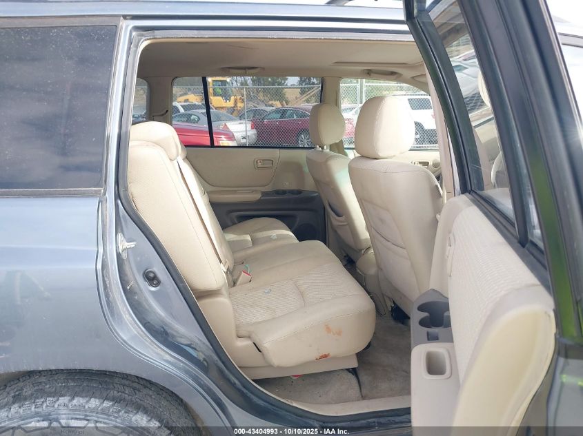 2007 Toyota Highlander V6 VIN: JTEGP21A270131353 Lot: 43404993