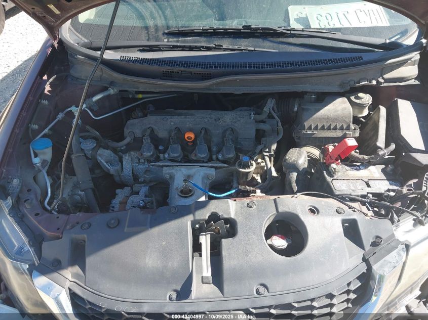 2013 Honda Civic Lx VIN: 19XFB2F51DE061552 Lot: 43404997