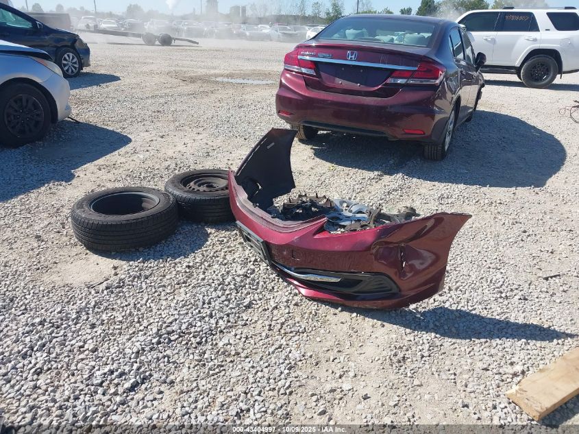 2013 Honda Civic Lx VIN: 19XFB2F51DE061552 Lot: 43404997