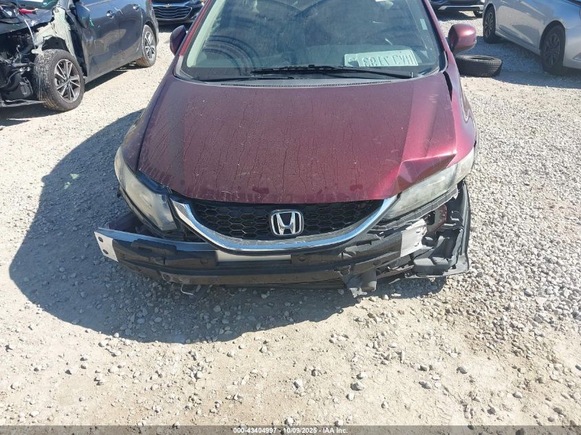 2013 Honda Civic Lx VIN: 19XFB2F51DE061552 Lot: 43404997