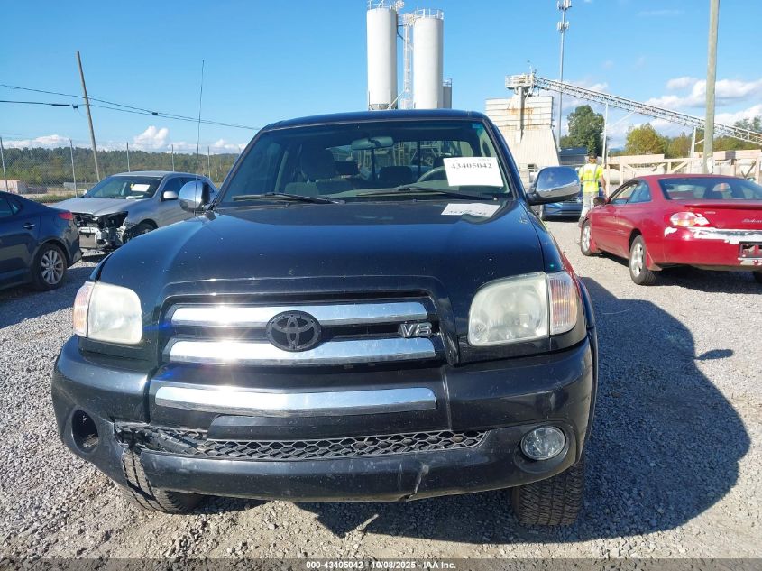 2006 Toyota Tundra Sr5 V8 VIN: 5TBBT44106S485751 Lot: 43405042