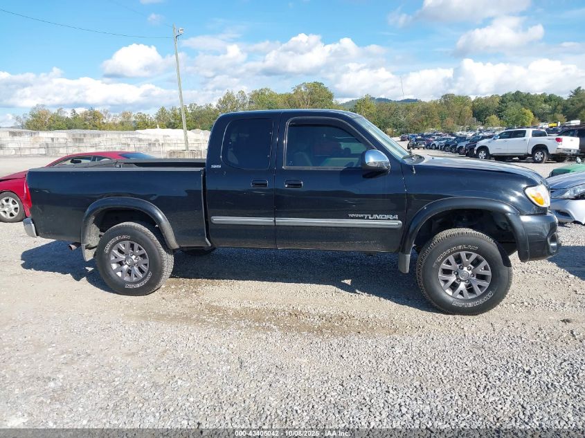 2006 Toyota Tundra Sr5 V8 VIN: 5TBBT44106S485751 Lot: 43405042