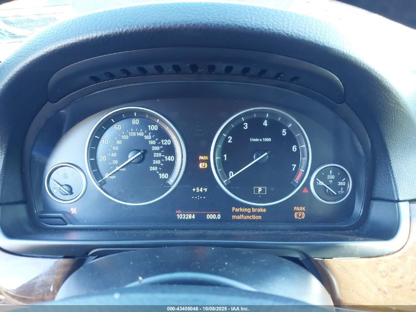 2013 BMW 528I VIN: WBAXG5C5XDDY34707 Lot: 43405046