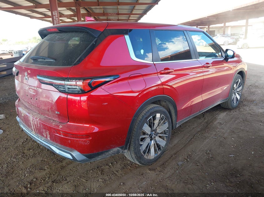 2025 MITSUBISHI OUTLANDER 2.5L I-4 DI, DOHC, V(VIN: JA4J3VA8XSZ029835