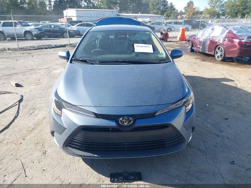 2025 Toyota Corolla Le VIN: 5YFB4MDE9SP232499 Lot: 43405051