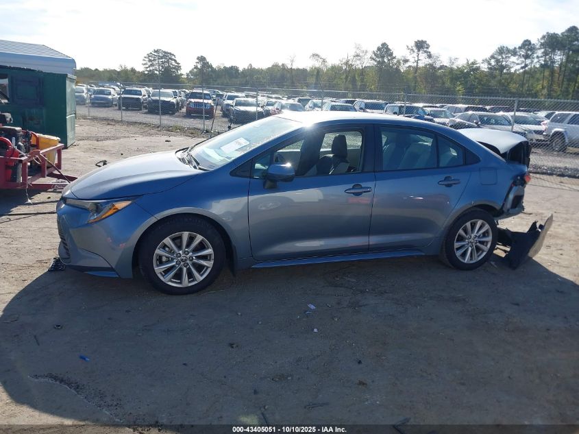 2025 Toyota Corolla Le VIN: 5YFB4MDE9SP232499 Lot: 43405051