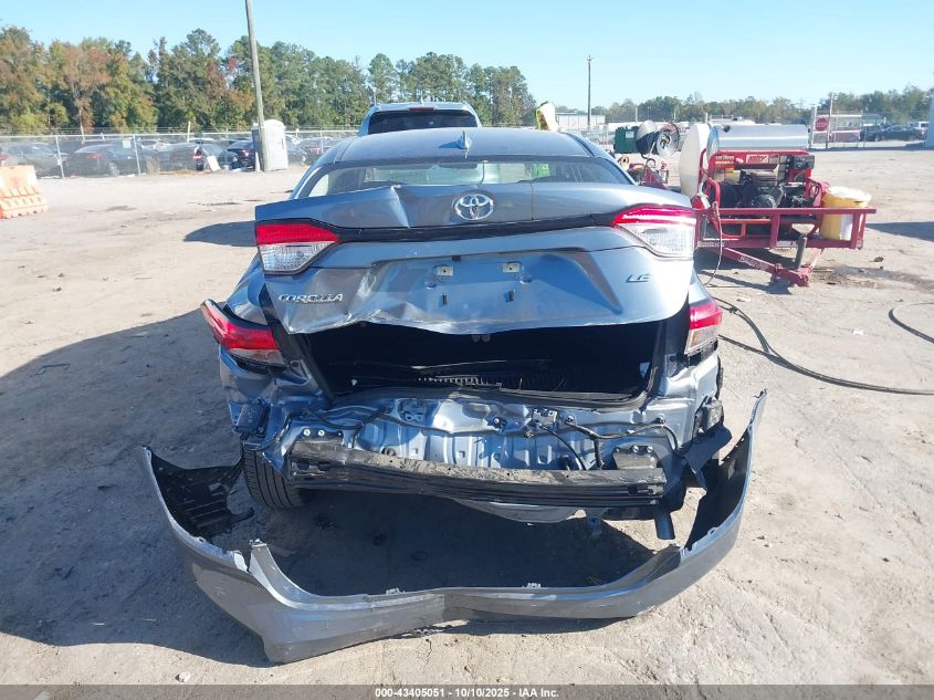 2025 Toyota Corolla Le VIN: 5YFB4MDE9SP232499 Lot: 43405051