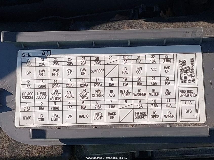 2007 Honda Odyssey Ex-L VIN: 5FNRL38757B086144 Lot: 43405059